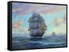 Empress Of The Seas-Roy Cross-Framed Stretched Canvas