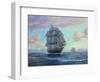 Empress Of The Seas-Roy Cross-Framed Art Print