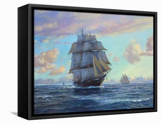 Empress Of The Seas-Roy Cross-Framed Stretched Canvas