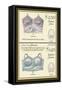 Empress Satin and Paradise Batiste Brassieres-null-Framed Stretched Canvas