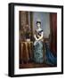 Empress Shoken, Empress Consort of Japan, Late 19th-Early 20th Century-null-Framed Giclee Print