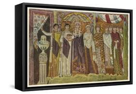 Empress Theodora Wife of Justinian-null-Framed Stretched Canvas