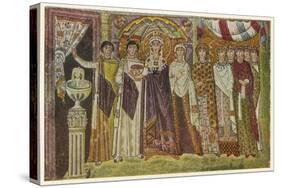 Empress Theodora Wife of Justinian-null-Stretched Canvas