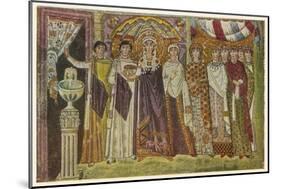 Empress Theodora Wife of Justinian-null-Mounted Art Print