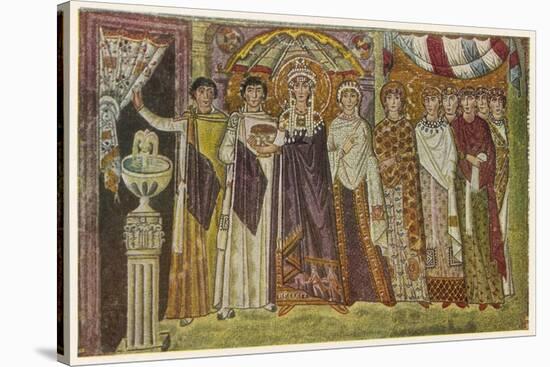 Empress Theodora Wife of Justinian-null-Stretched Canvas