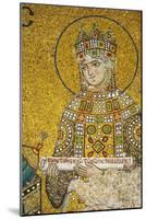 Empress Zoe (1028-1050) Holding the Deed from the Endowment of the Church-null-Mounted Giclee Print