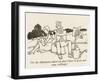 Empty Allotments-William Heath Robinson-Framed Art Print