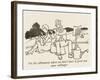 Empty Allotments-William Heath Robinson-Framed Art Print