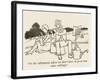 Empty Allotments-William Heath Robinson-Framed Art Print