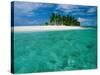 Empty Beach, Bahamas-Sylvain Grandadam-Stretched Canvas