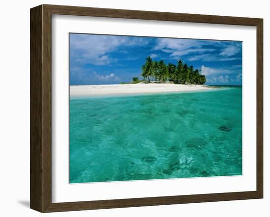 Empty Beach, Bahamas-Sylvain Grandadam-Framed Photographic Print