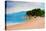 Empty Beach of Saint Stephan, Montenegro-Lamarinx-Stretched Canvas