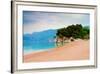 Empty Beach of Saint Stephan, Montenegro-Lamarinx-Framed Photographic Print