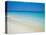 Empty Beach, Paradise Island, Bahamas-Ethel Davies-Stretched Canvas