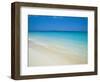 Empty Beach, Paradise Island, Bahamas-Ethel Davies-Framed Photographic Print