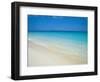 Empty Beach, Paradise Island, Bahamas-Ethel Davies-Framed Photographic Print