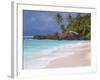 Empty Beach, Seychelles, Indian Ocean, Africa-Papadopoulos Sakis-Framed Photographic Print