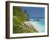 Empty Beach, Seychelles, Indian Ocean, Africa-Sakis Papadopoulos-Framed Photographic Print