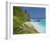 Empty Beach, Seychelles, Indian Ocean, Africa-Sakis Papadopoulos-Framed Photographic Print