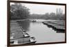 Empty Boats in Central Park-null-Framed Photographic Print