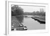 Empty Boats in Central Park-null-Framed Photographic Print