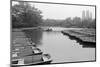 Empty Boats in Central Park-null-Mounted Photographic Print