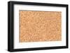 Empty Bulletin Board Background Texture, Natural Cork Board-Eugene Sergeev-Framed Photographic Print