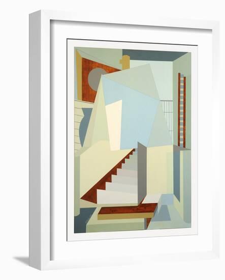 Empty Canvas - The Studio-Jasper Galloway-Framed Giclee Print