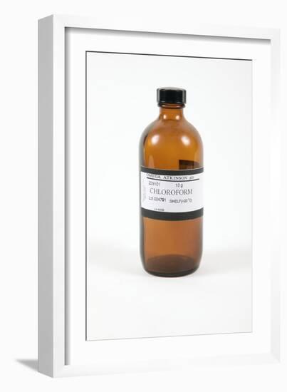 Empty Chloroform Bottle-Gregory Davies-Framed Photographic Print