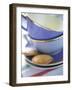 Empty Coffee Cups and Two Biscuits-Frederic Vasseur-Framed Photographic Print