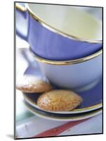 Empty Coffee Cups and Two Biscuits-Frederic Vasseur-Mounted Photographic Print