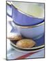 Empty Coffee Cups and Two Biscuits-Frederic Vasseur-Mounted Photographic Print