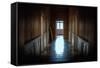 Empty Corridor-Nathan Wright-Framed Stretched Canvas