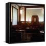 Empty Courthouse-null-Framed Stretched Canvas