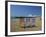 Empty Deck Chairs on the Beach and the Southsea Pier, Southsea, Hampshire, England, United Kingdom-Nigel Francis-Framed Photographic Print