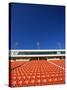 Empty Football Stadium Seats-Robert Michael-Stretched Canvas