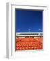 Empty Football Stadium Seats-Robert Michael-Framed Photographic Print