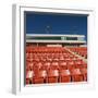 Empty Football Stadium Seats-Robert Michael-Framed Photographic Print