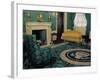 Empty Green Room at White House-null-Framed Photographic Print