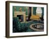 Empty Green Room at White House-null-Framed Photographic Print