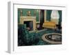 Empty Green Room at White House-null-Framed Photographic Print