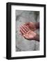 Empty Hands-soupstock-Framed Photographic Print