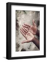 Empty Hands-soupstock-Framed Photographic Print
