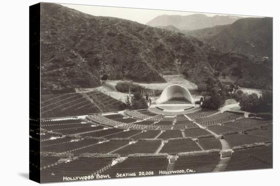 Empty Hollywood Bowl, Los Angeles, California-null-Stretched Canvas