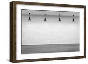 Empty Interior with Four Lamps-Scovad-Framed Premium Giclee Print