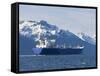 Empty Oil Tanker, Prince William Sound, Alaska, USA-Hugh Rose-Framed Stretched Canvas