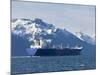 Empty Oil Tanker, Prince William Sound, Alaska, USA-Hugh Rose-Mounted Photographic Print