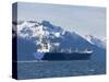 Empty Oil Tanker, Prince William Sound, Alaska, USA-Hugh Rose-Stretched Canvas