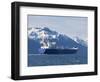 Empty Oil Tanker, Prince William Sound, Alaska, USA-Hugh Rose-Framed Photographic Print