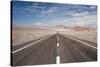 Empty Open Road, San Pedro De Atacama Desert, Chile, South America-Kimberly Walker-Stretched Canvas